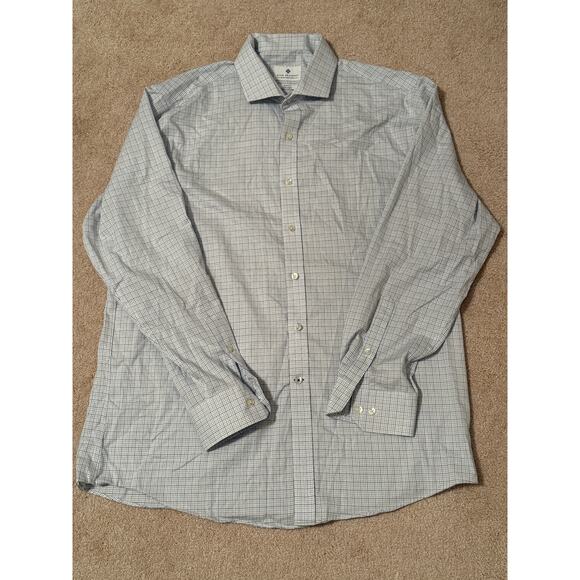 Men's Ryan Seacrest Button Front Slim Fit Dress Shirt - Picture 3 of 6